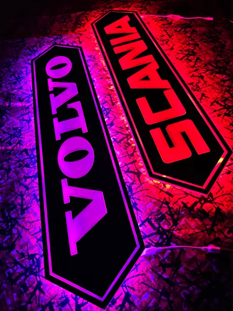 2D LED-Leuchtreklamen