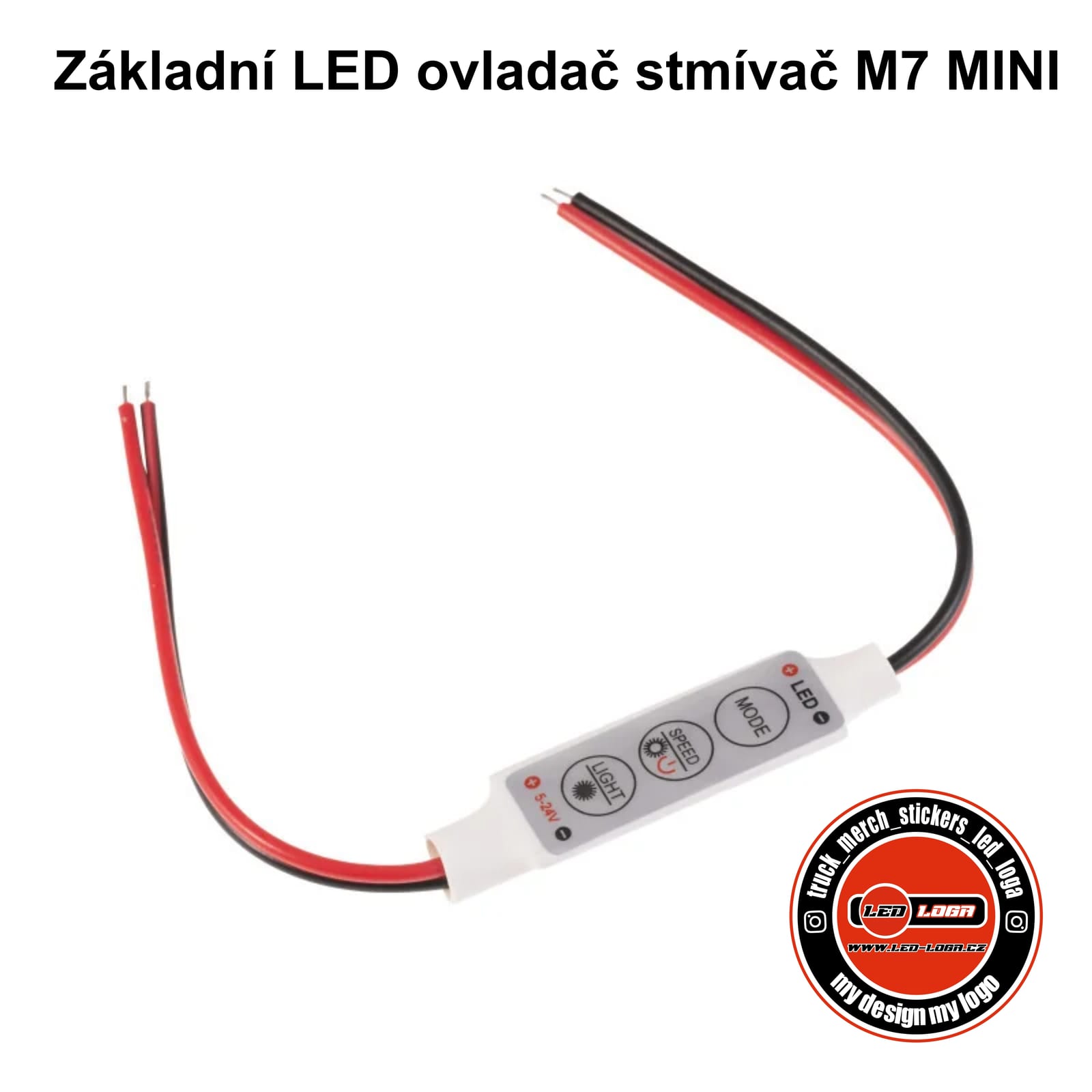 Podstawowy ściemniacz LED M7 MINI 5A