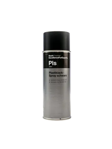 Schwarzer Lack für Kunststoffe Koch Plastiklack Spray Schwarz