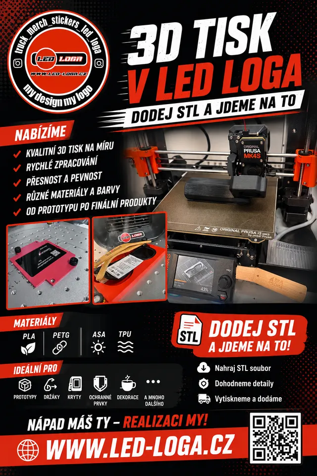 3D tisk a 3D nápisy