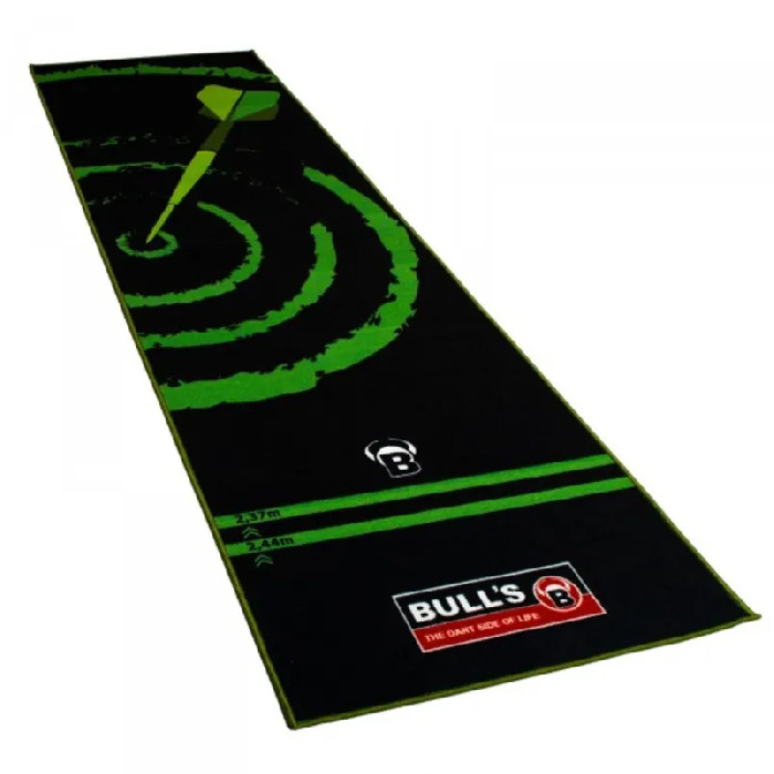 Chevron right Dartscheiben Chevron right Dartmatten Bull's Dart Mat '140' - Dartmatte - Black / Green