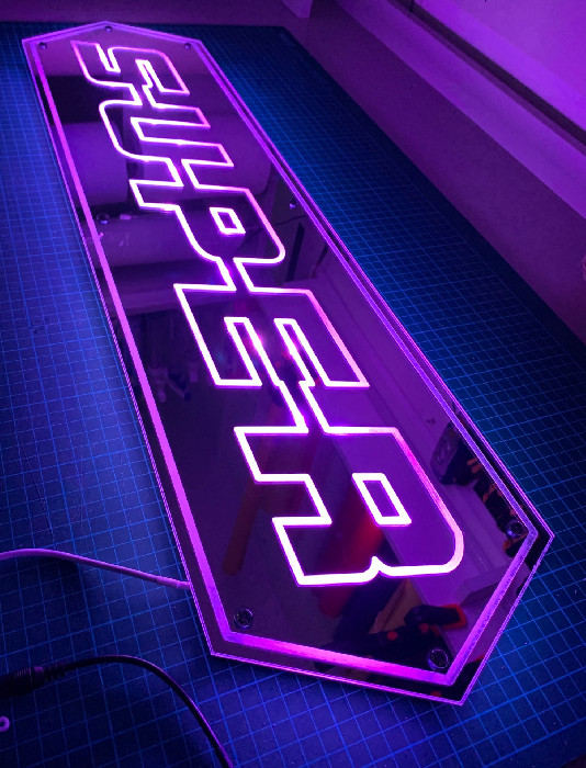 Super LED-Leuchtreklame