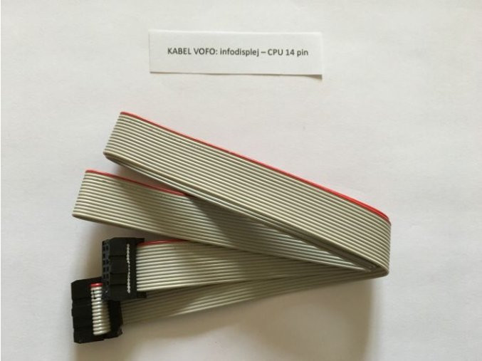 KABEL VOFOTRONIX: WYŚWIETLACZ INFORMACYJNY - CPU 14 PIN