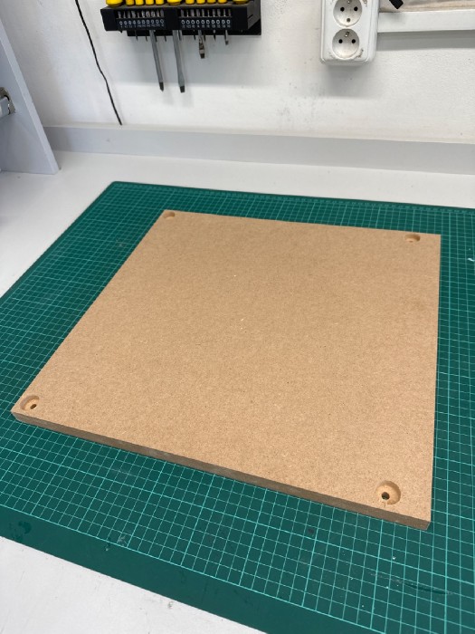 Płyta tylna tarczy MDF wzmocniona 22 mm