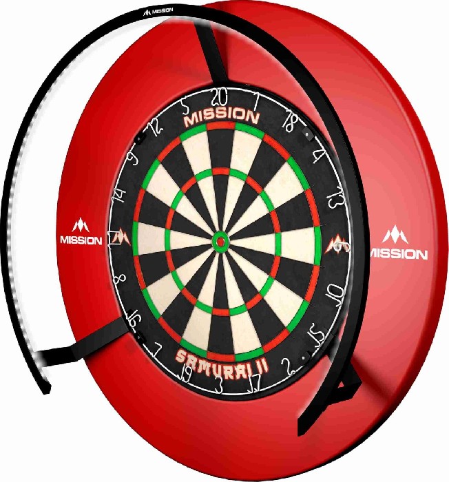 MISSION TORUS 270 LIGHT - SISAL-DARTBOARD-BELEUCHTUNG