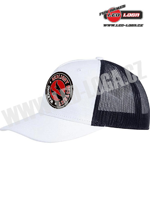 Czapka SnapBack biało/czarna 01