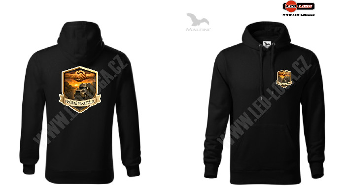 Bluza z kapturem cape Przyjaciele w trasie